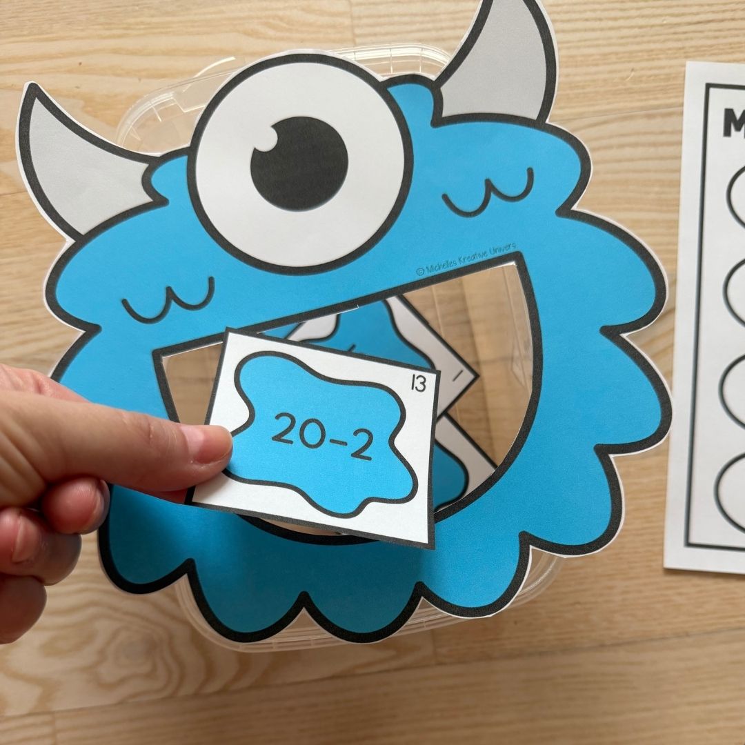 Tal/plus/minus monster splat - Billede 10