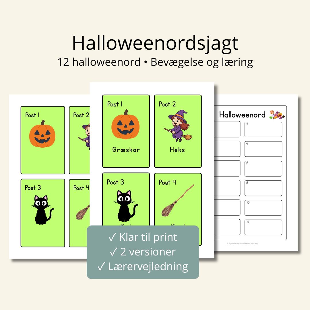 Halloween-ordjagt