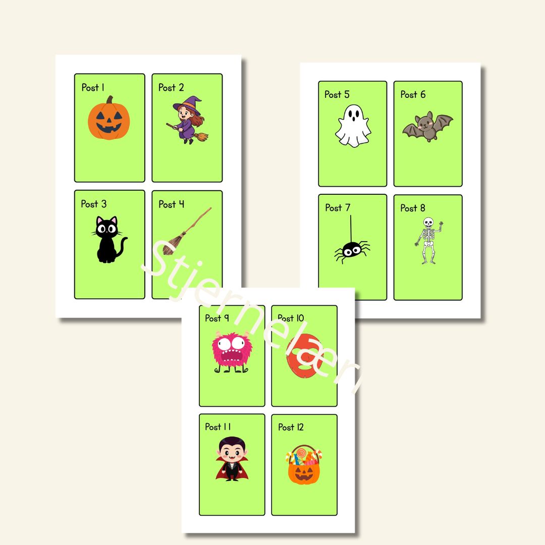 Halloween-ordjagt - Billede 5