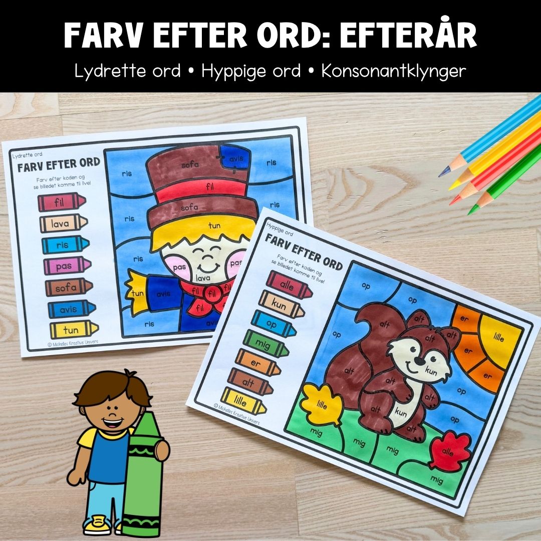 Farv efter ord: Efterår
