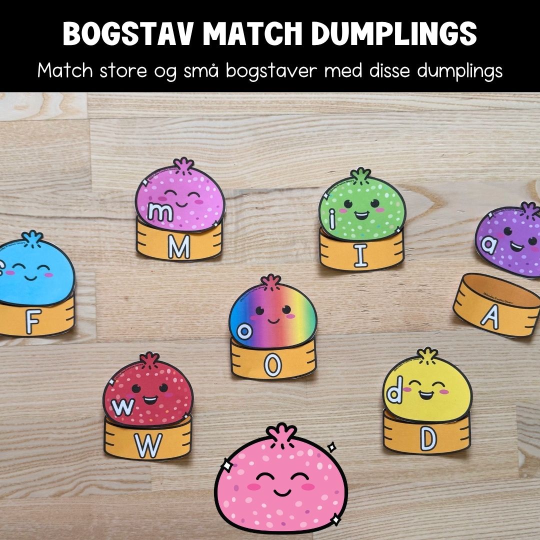 Bogstav match: Dumplings
