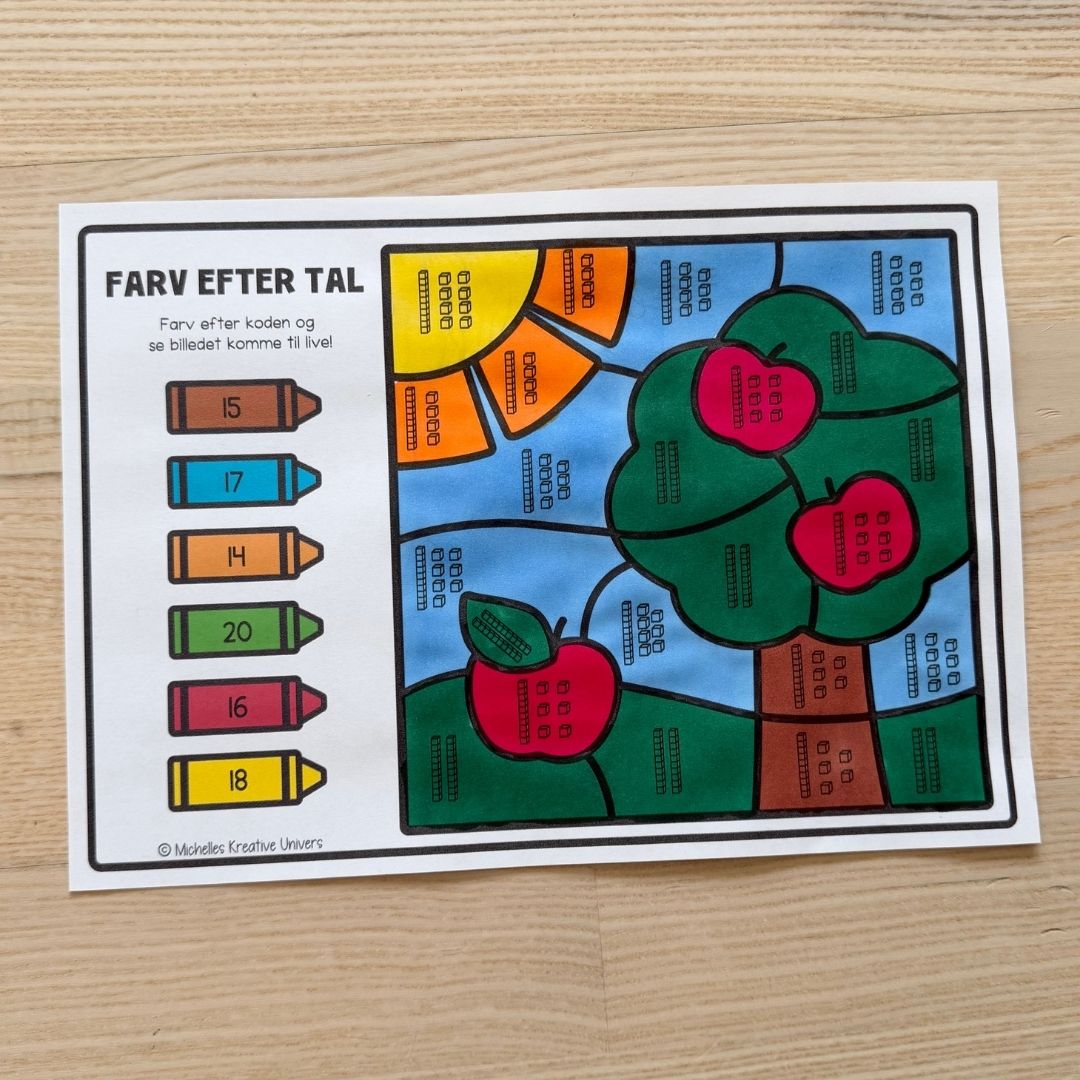 Farv efter tal: Efterår - Billede 5