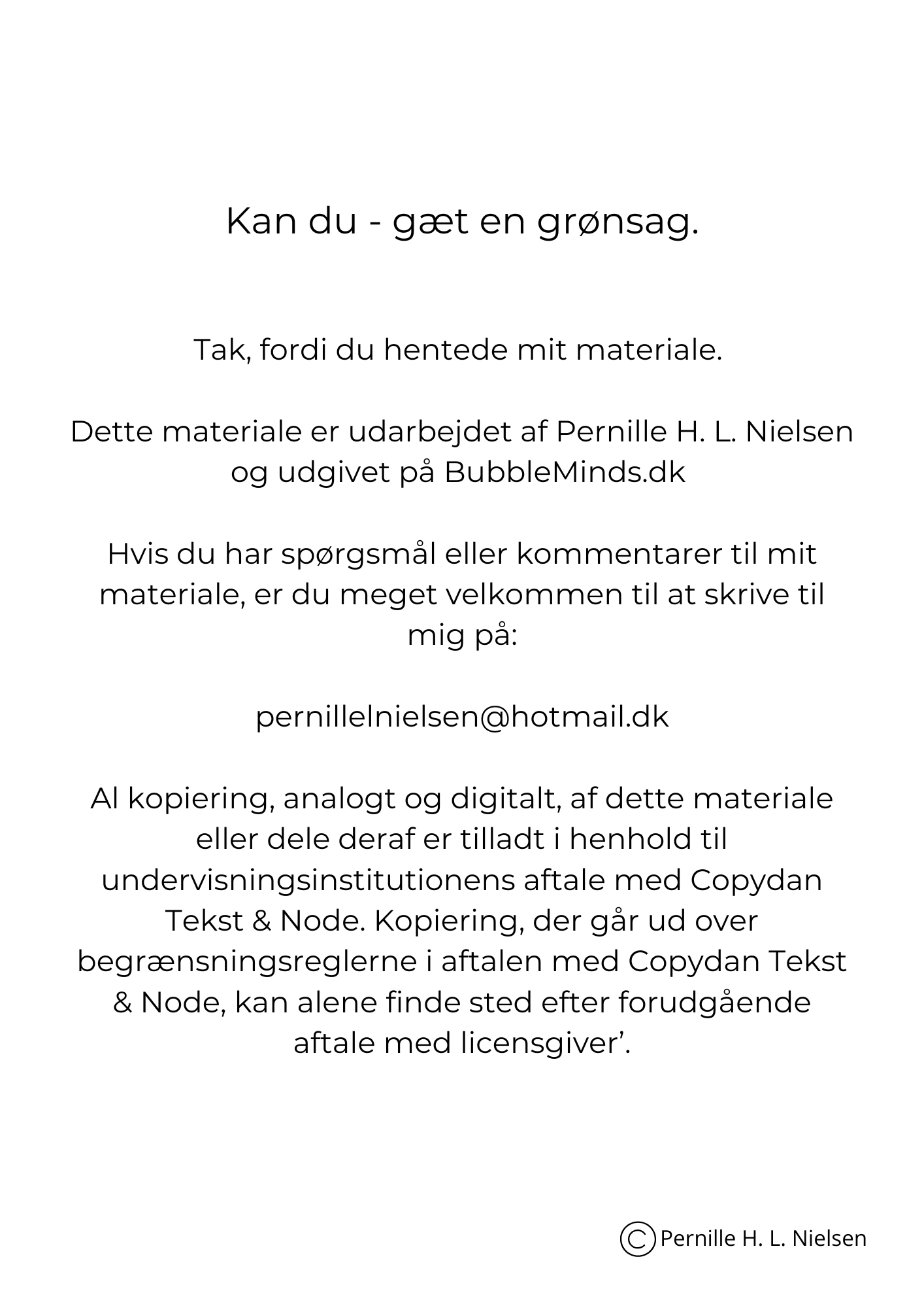 Kan du - gætte en grønsag? - Billede 2