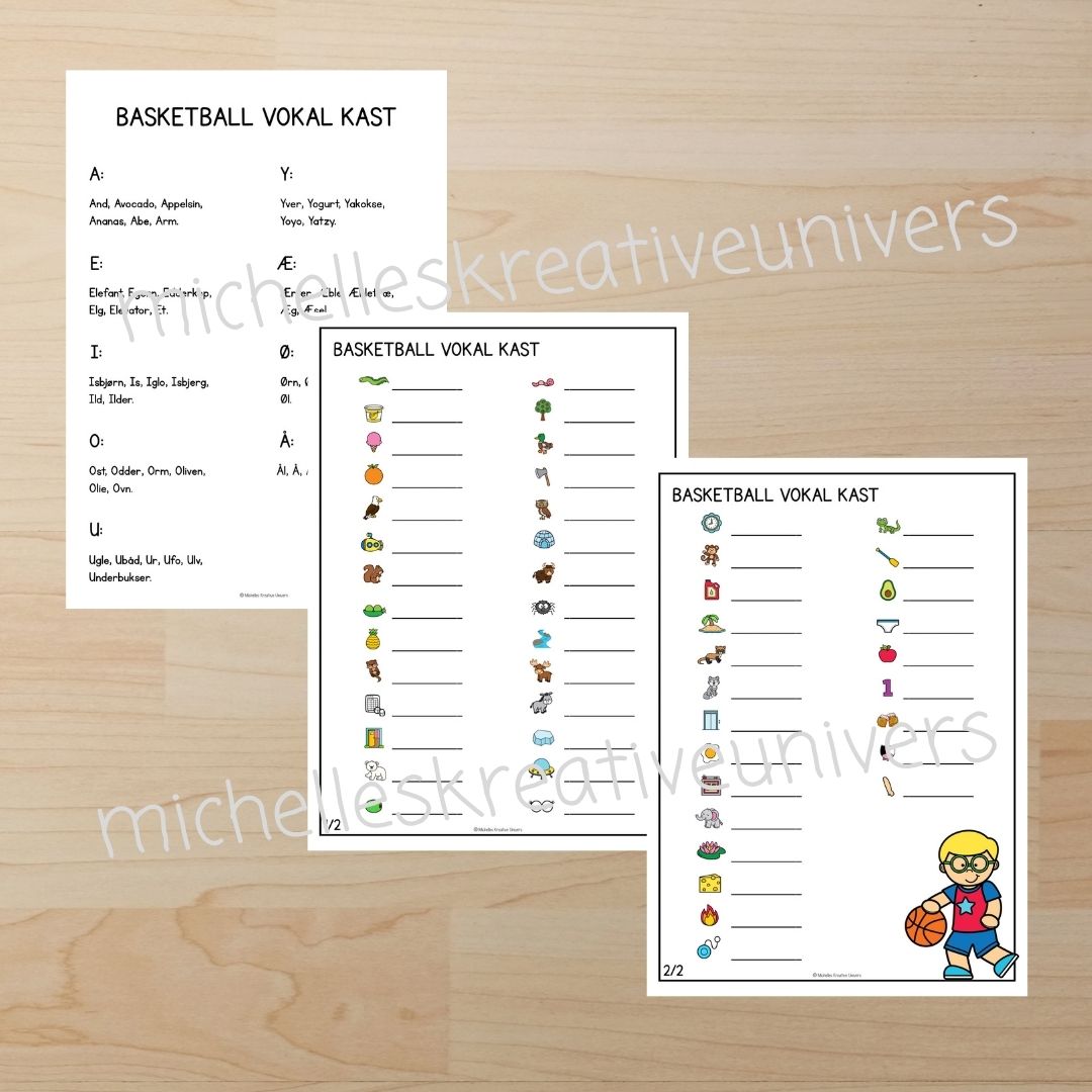 Basketball vokal kast - Billede 4
