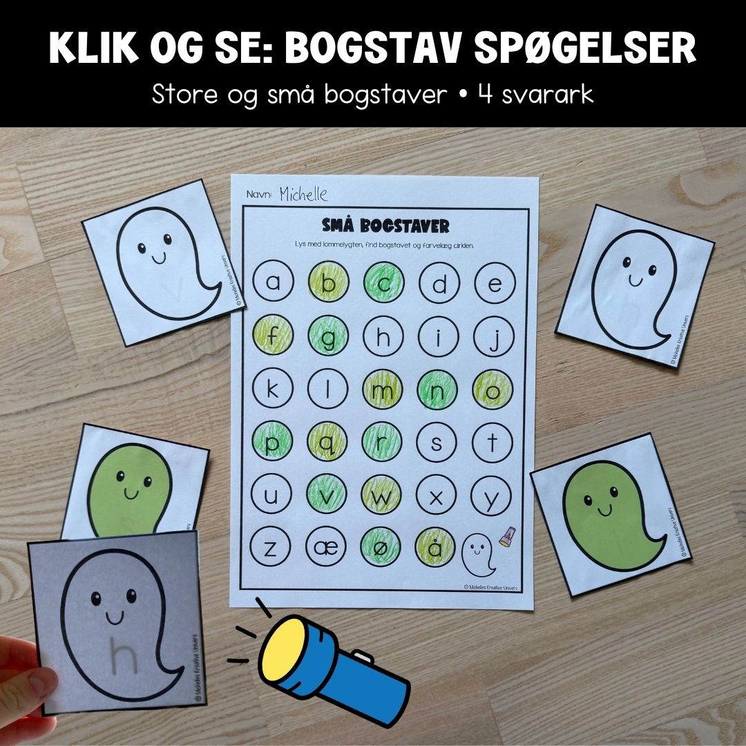Klik og se: Bogstav Spøgelser