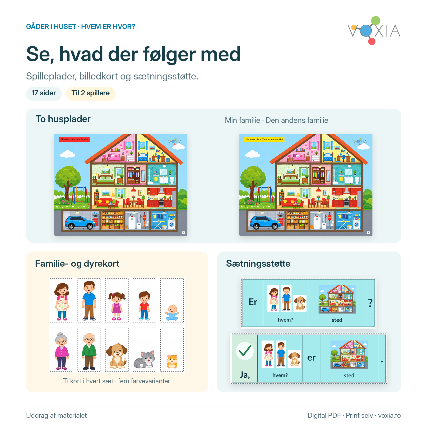 Gåder i huset – Hvem er hvor? - Billede 2