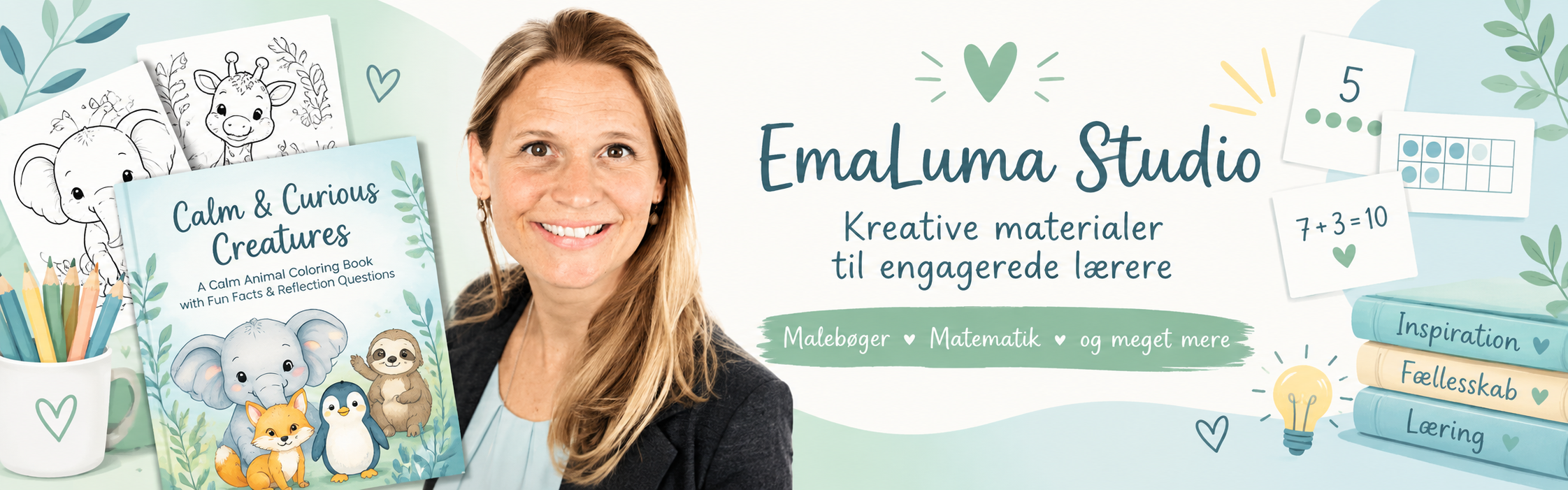 EmaLuma Studio Shop Banner