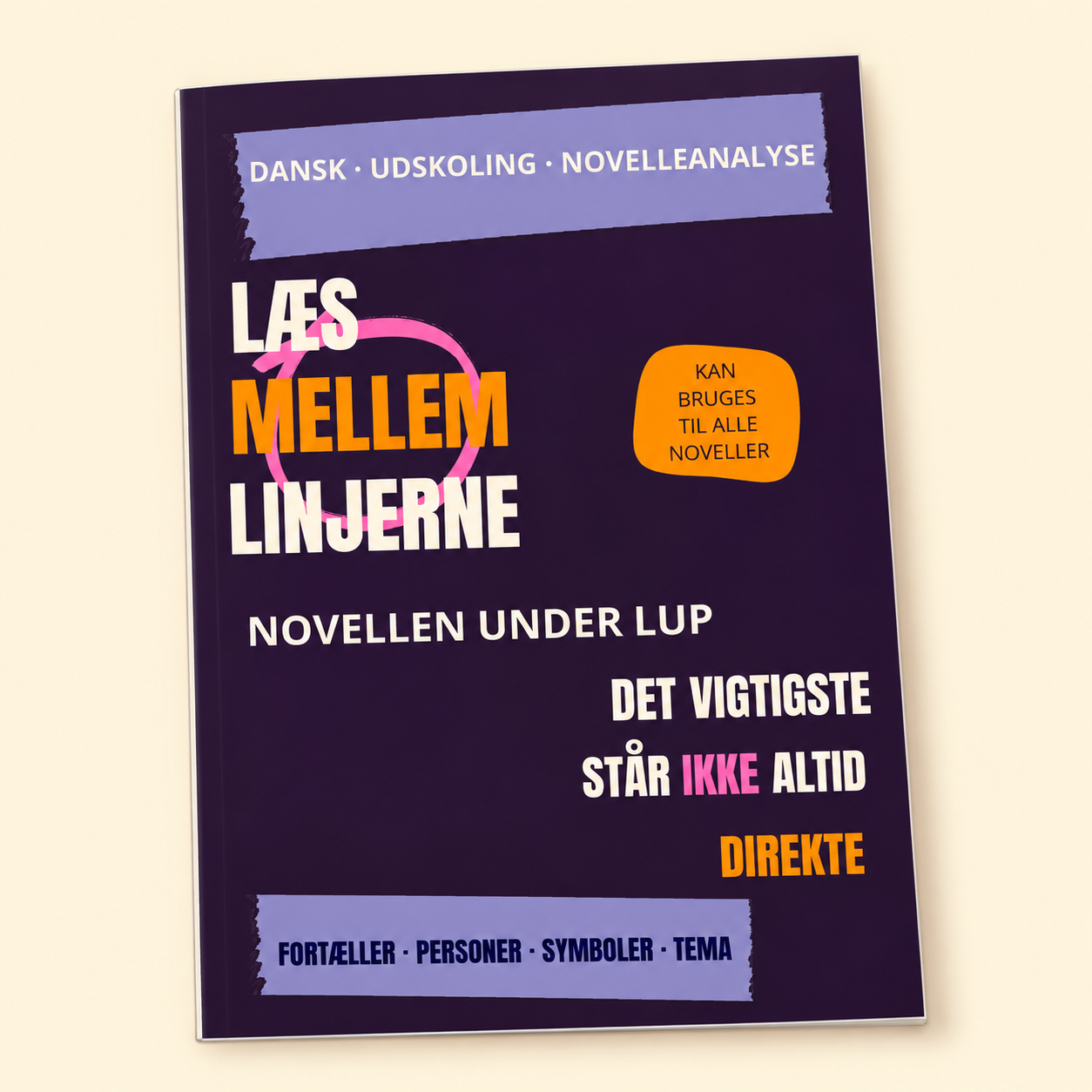 Læs mellem linjerne – novelleanalyse til 7.–9. klasse