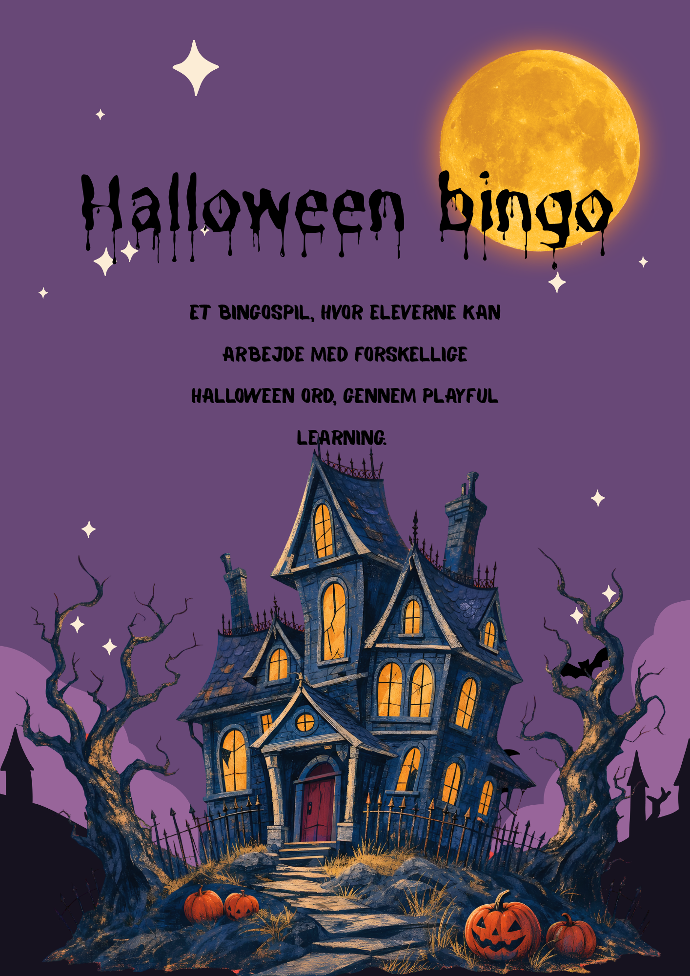 Halloween bingo