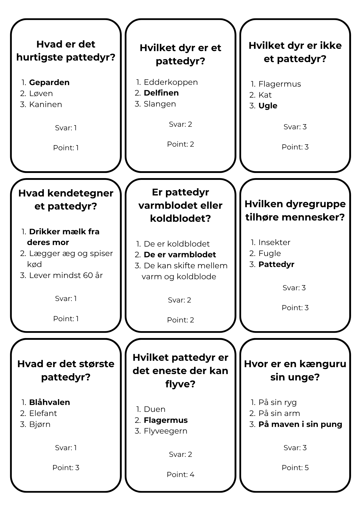 Dyreriget - fire dyregrupper - Billede 5