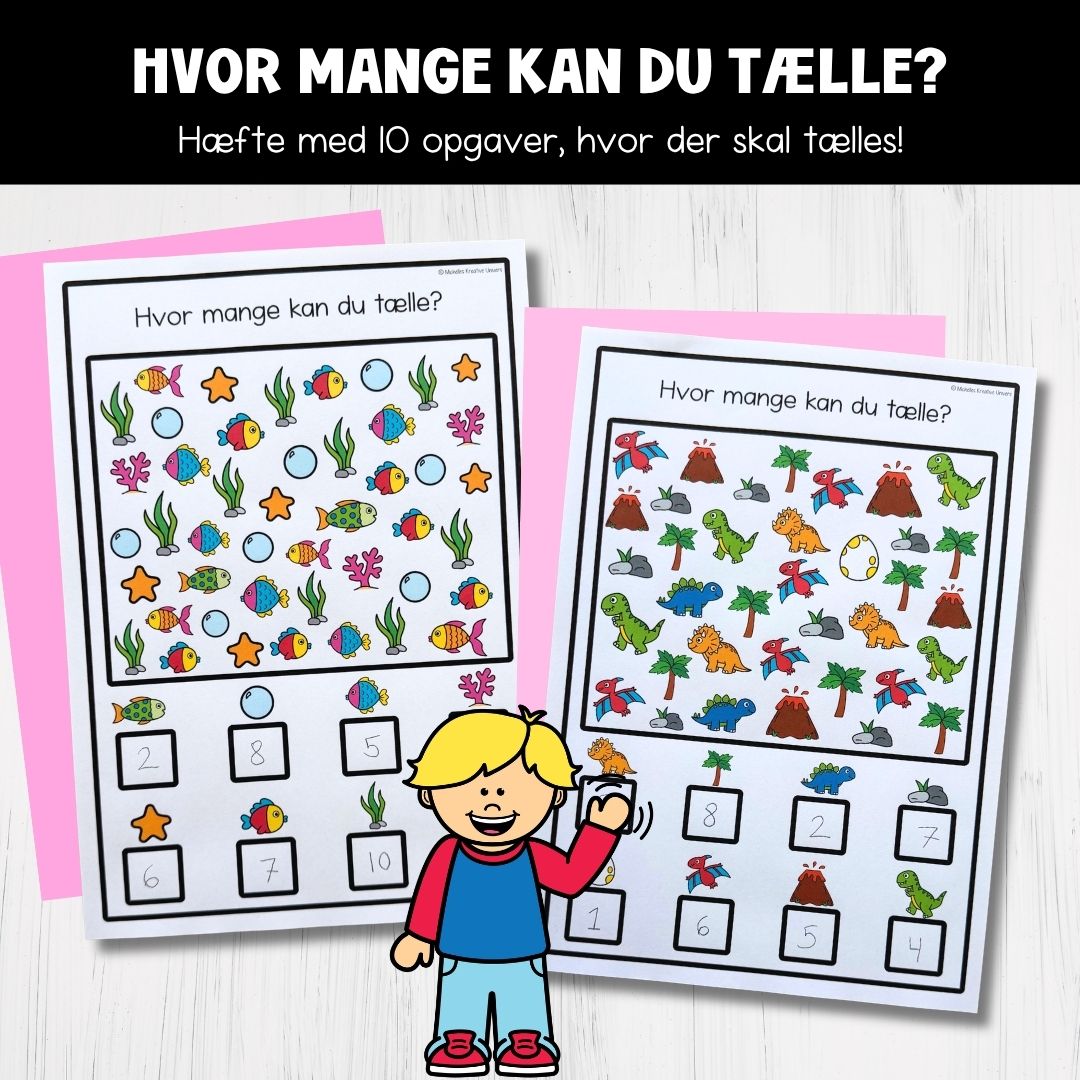 Hvor mange kan du tælle? Hæfte