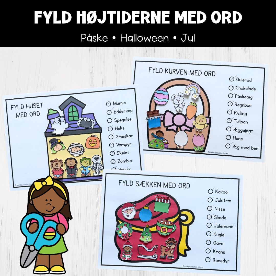 Fyld højtiderne med ord