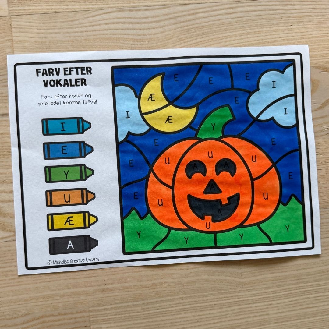 Farv efter halloween, dansk - Billede 5