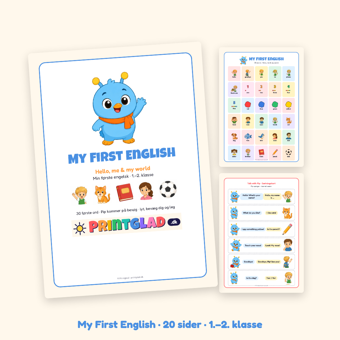My First English – min første engelsk med Pip