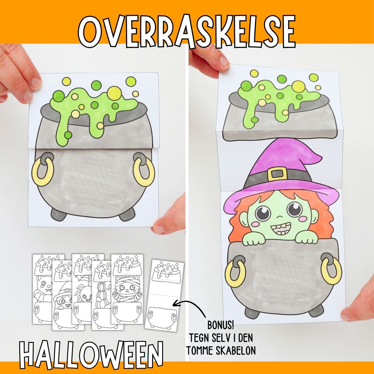 Halloweenkrea - Heksegryde, der kan åbnes